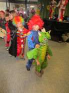 Kinderkarneval der Stadt-Garde in Merl