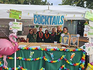 Cocktails, Kuchen und Kinderschminken beim Meckenheimer Altstadtfest