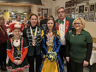 Prinzenfrühstück von Saskia I. und des Meckenheimer Prinzenclub
