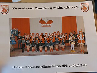 Gardetreffen der Tonmöhne Witterschlick