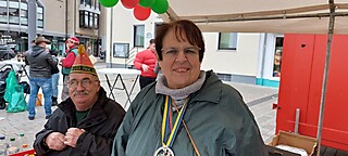 An der Feldküche beim Meckenheimer Zug