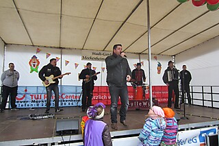 Super Stimmung auf dem Merler Dorfplatz