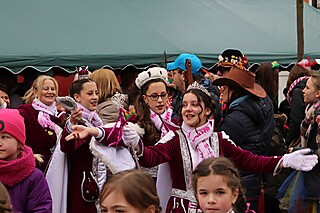 Super Stimmung auf dem Merler Dorfplatz