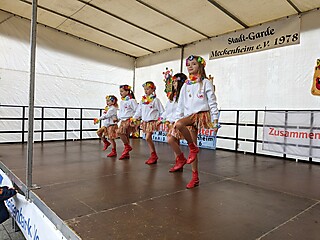 Super Stimmung auf dem Merler Dorfplatz