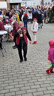 Super Stimmung auf dem Merler Dorfplatz