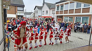 Super Stimmung auf dem Merler Dorfplatz