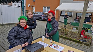 Super Stimmung auf dem Merler Dorfplatz