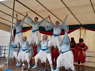 Super Stimmung auf dem Merler Dorfplatz