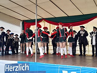 Super Stimmung auf dem Merler Dorfplatz