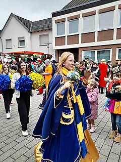 Super Stimmung auf dem Merler Dorfplatz