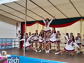 Super Stimmung auf dem Merler Dorfplatz