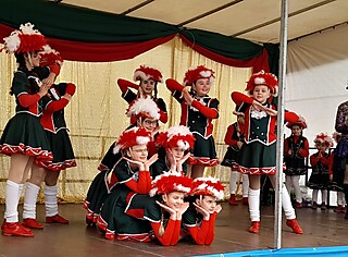 Super Stimmung auf dem Merler Dorfplatz