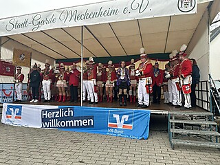 Super Stimmung auf dem Merler Dorfplatz