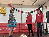 Geburtstagsparty auf dem Merler Dorfplatz