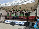 Geburtstagsparty auf dem Merler Dorfplatz