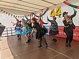 Geburtstagsparty auf dem Merler Dorfplatz