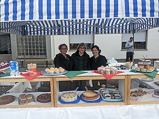 Geburtstagsparty auf dem Merler Dorfplatz