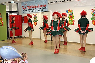 Clown Coco und die Stadt-Garde Meckenheim e.V. begeisterten die kleinen Jecken!