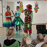 Clown Coco und die Stadt-Garde Meckenheim e.V. begeisterten die kleinen Jecken!