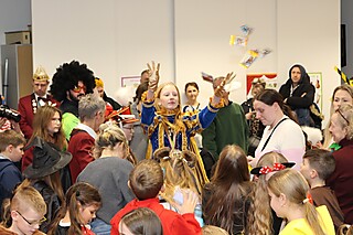 Jecke Kids feierten in Merl