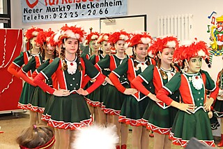 Jecke Kids feierten in Merl
