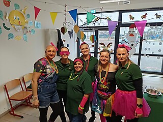 Jecke Kids feierten in Merl