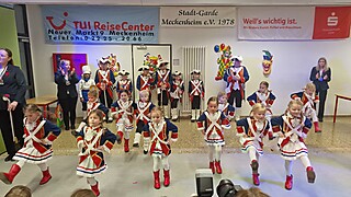 Jecke Kids feierten in Merl