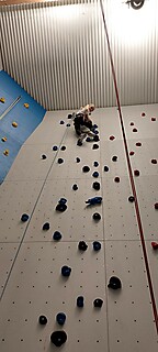 Die Kinder- und Jugendgruppe zu Besuch in der Kletterhalle