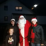 Der Nikolaus besucht die Stadt-Garde Kinder