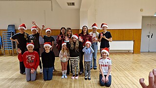 Weihnachts-Training der Kinder- und Jugendgruppe